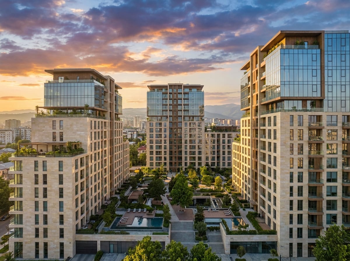 Otium Beliashvili — multifunktionales Quartier in Tiflis